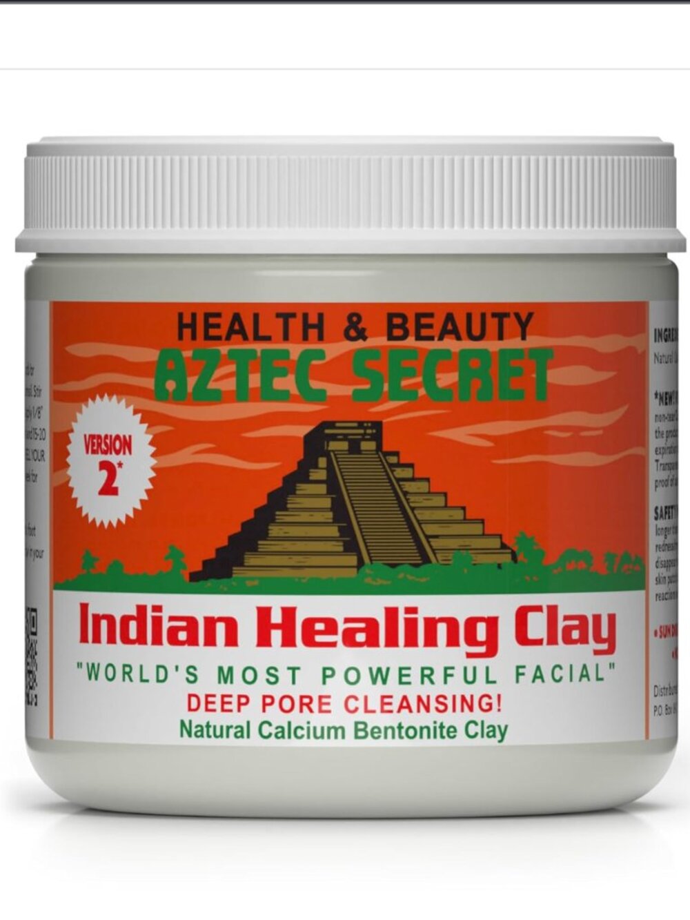 Aztec Secret Indian Healing Clay Deep Pore Cleansing Facial & Body Mask